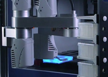 Lab automation for high-throughput clone screening